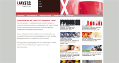 Desktop Screenshot of lanxess-distribution.com