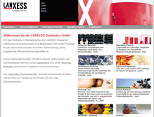 Tablet Screenshot of lanxess-distribution.com
